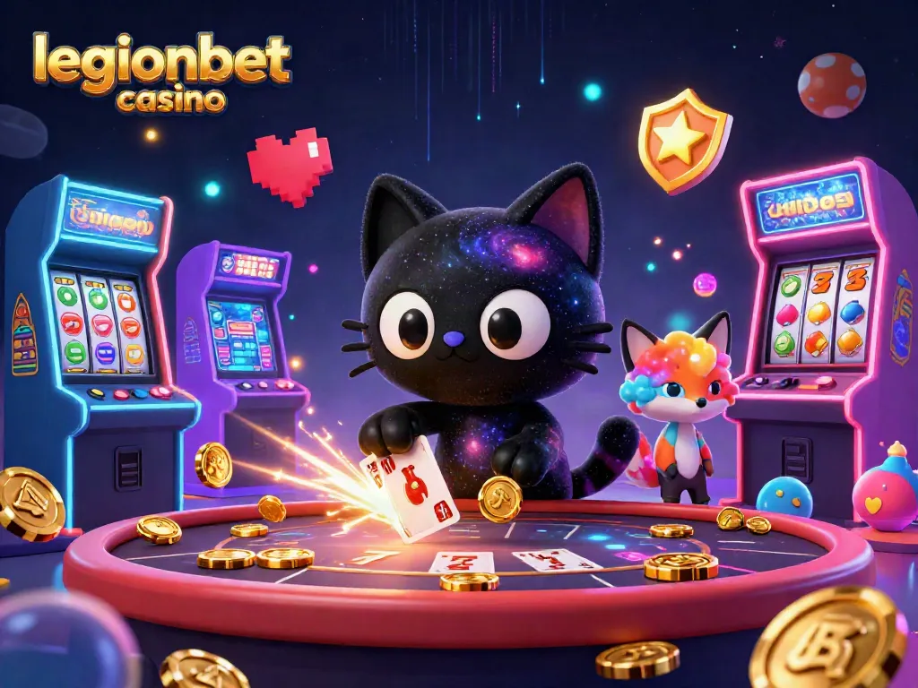 Experience the excitement of legionbet casino with its vibrant gaming atmosphere and immersive characters.